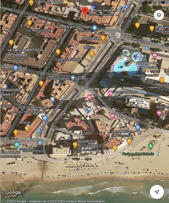 Apto Calpe Con Piscina. No Uses Coche Vacaciones. מראה חיצוני תמונה